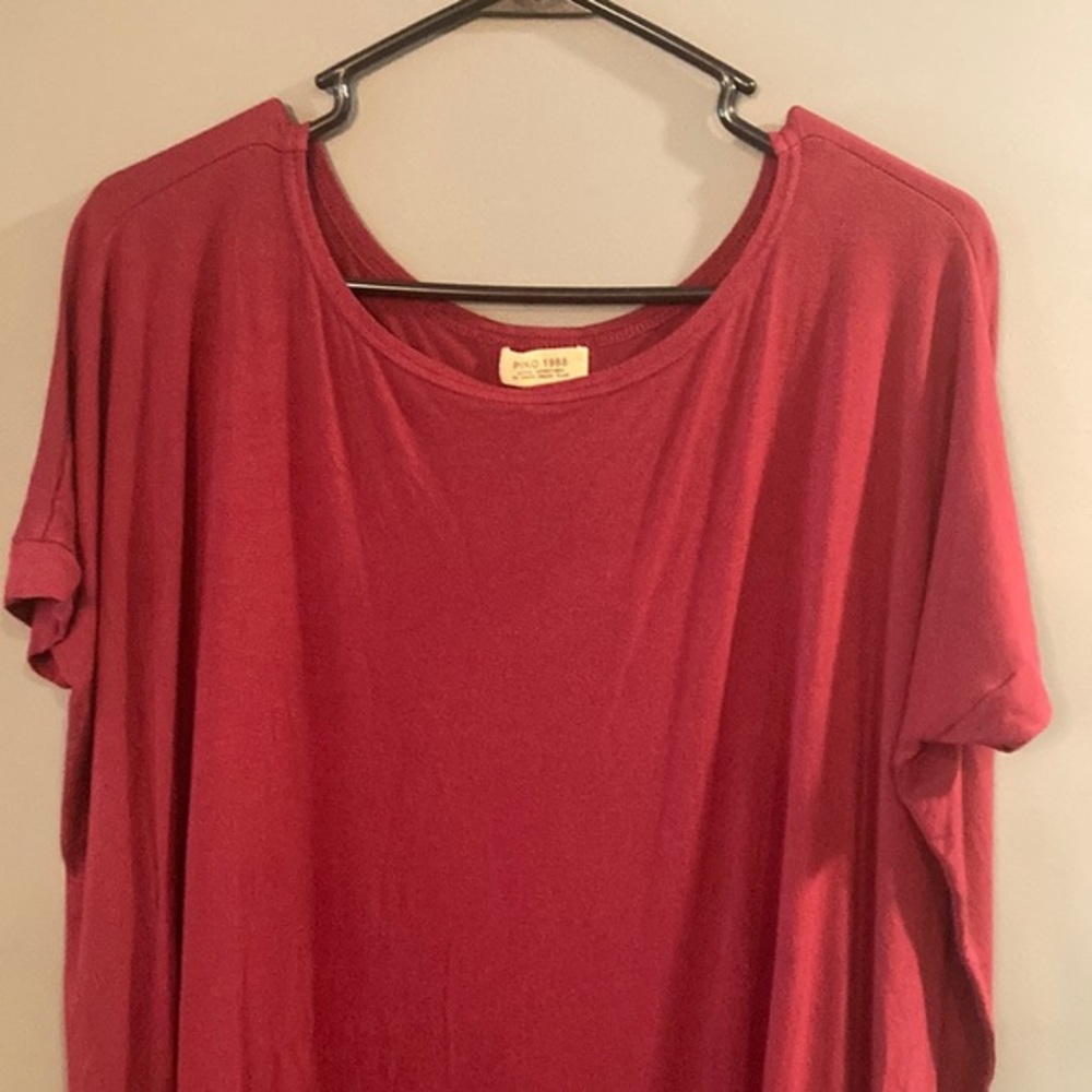 Red Piko Shirt